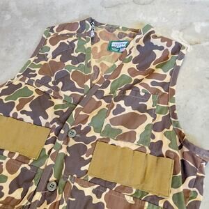 90s duck Hunting Vest Camo